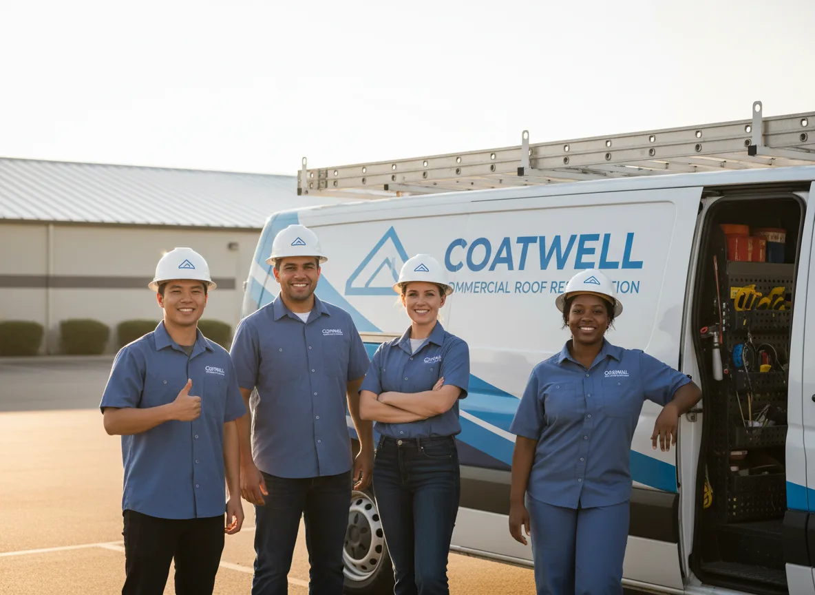 Commercial roof coating company in Ethel, MO